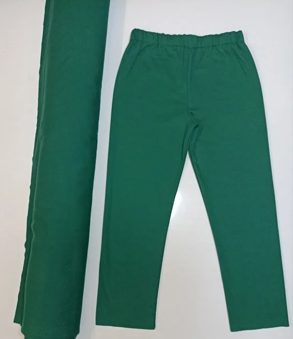 نمونه دوخت شلوار با پارچه فانریپ پنبه